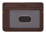 FOSSIL Bronson Card Case Espresso