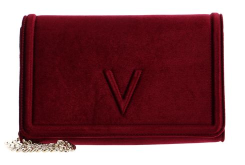 VALENTINO Edamame V Crossbody Bag Bordeaux