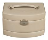 WINDROSE Merino Moda Jewelry Box M Beige