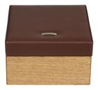 WINDROSE Wood Jewelry Box S Brown WINDROSE Wood Jewelry Box S Brown