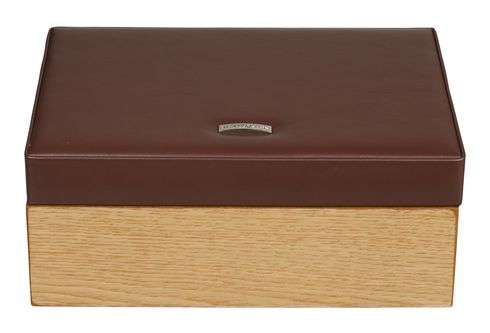 WINDROSE Wood Jewelry Box Braun