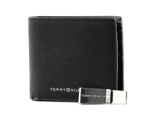 TOMMY HILFIGER Business Leather GP Mini CC Wallet and Money Clip Black