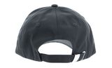 Calvin Klein Leather Lettering BB Cap Medium Charcoal