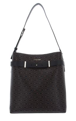Calvin Klein CK Code Hobo Mono Brown Mono
