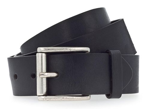 Vanzetti 40mm Full Leather Belt W95 Black