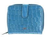 Golden Head Cayenne RFID Protect Petite Billfold Coin Wallet with Snap Closure Azure