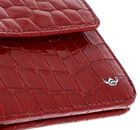 Golden Head Cayenne RFID Protect Billfold Coin Wallet With Front Snap Closure Cherry