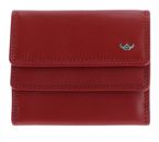Golden Head Polo RFID Protect Zipped Billfold Coin Wallet With Front Snap Closure Red Golden Head Polo RFID Protect Zipped Billfold Coin Wallet With Front Snap Closure Red