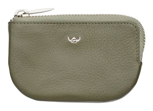 Golden Head Madrid Zipped Key Case Olive