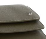 Golden Head Madrid RFID Protect Billfold Coin Wallet With Front Flap Snap Closure Olive