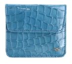 Golden Head Cayenne RFID Protect Billfold Coin Wallet With Front Snap Closure Azure
