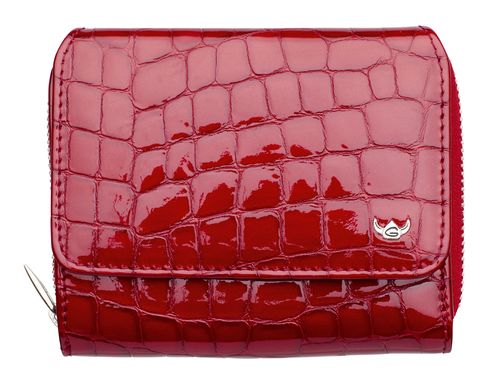 Golden Head Cayenne RFID Protect Zipped Billfold Coin Wallet Cherry