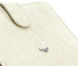 Golden Head Cayenne RFID Protect Petite Billfold Coin Wallet with Snap Closure Cream Golden Head Cayenne RFID Protect Petite Billfold Coin Wallet with Snap Closure Cream