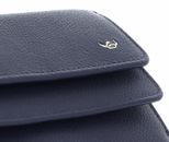 Golden Head Madrid RFID Protect Billfold Coin Wallet With Front Flap Snap Closure Blue Golden Head Madrid RFID Protect Billfold Coin Wallet With Front Flap Snap Closure Blue