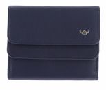 Golden Head Madrid RFID Protect Billfold Coin Wallet With Front Flap Snap Closure Blue Golden Head Madrid RFID Protect Billfold Coin Wallet With Front Flap Snap Closure Blue