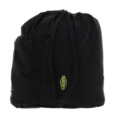 LACOSTE Lacoste Freedom Foldable Backpack Noir Lime