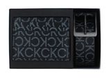 Calvin Klein Classic Mono Vital Belt + CC Holder Black