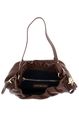 TOMMY HILFIGER Luxe Leather Bucket Bag Tan
