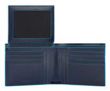 PIQUADRO Blue Square Horizontal Men´s Wallet With Document´s Holder RFID Blu Notte PIQUADRO Blue Square Horizontal Men´s Wallet With Document´s Holder RFID Blu Notte