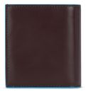 PIQUADRO Blue Square Vertical Men´s Wallet RFID Mogano