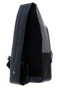 PIQUADRO Urban Mono Sling Bag With LED Light Nero / Grigio