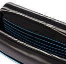 PIQUADRO Blue Square Wrist Clutch Nero PIQUADRO Blue Square Wrist Clutch Nero