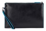 PIQUADRO Blue Square Tablet Men`s Clutch Nero PIQUADRO Blue Square Tablet Men`s Clutch Nero