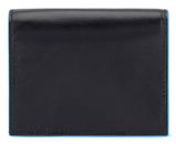 PIQUADRO Blue Square Women´s Bifold Wallet RFID Nero