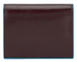 PIQUADRO Blue Square Women´s Bifold Wallet RFID Mogano