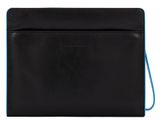PIQUADRO Blue Square Revamp Tablet Clutch Nero