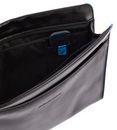 PIQUADRO Blue Square Revamp Tablet Clutch Nero