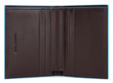 PIQUADRO Blue Square Vertical Slim Men´s Wallet RFID Mogano PIQUADRO Blue Square Vertical Slim Men´s Wallet RFID Mogano