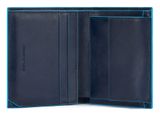 PIQUADRO Blue Square Vertical Slim Men´s Wallet Document Holder RFID Blu Notte PIQUADRO Blue Square Vertical Slim Men´s Wallet Document Holder RFID Blu Notte