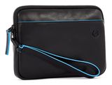 PIQUADRO Blue Square Revamp Wrist Clutch Nero