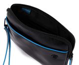 PIQUADRO Blue Square Revamp Wrist Clutch Nero