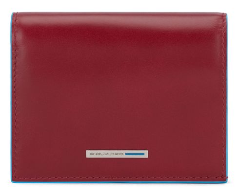 PIQUADRO Blue Square Women´s Bifold Wallet RFID Rosso