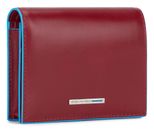 PIQUADRO Blue Square Women´s Bifold Wallet RFID Rosso