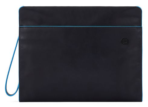 PIQUADRO Blue Square Revamp Tablet Clutch Blu Notte