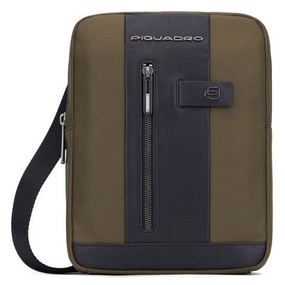 PIQUADRO Brief Crossbody Bag Verde Militare