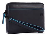 PIQUADRO Blue Square Revamp Wrist Clutch Blu Notte