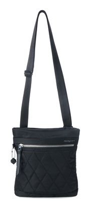 Sac Bandoulière Hedgren Leonce Small Vertical Crossover RFID - Turquoise - Taille S Neuf