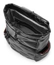 Hedgren Cocoon Billowy Backpack With Flap Black Hedgren Cocoon Billowy Backpack With Flap Black