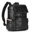 Hedgren Cocoon Billowy Backpack With Flap Black Hedgren Cocoon Billowy Backpack With Flap Black