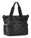 Hedgren Cocoon Puffer Tote Bag Black