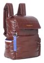 Hedgren Cocoon Billowy Backpack With Flap Bitter Chocolate