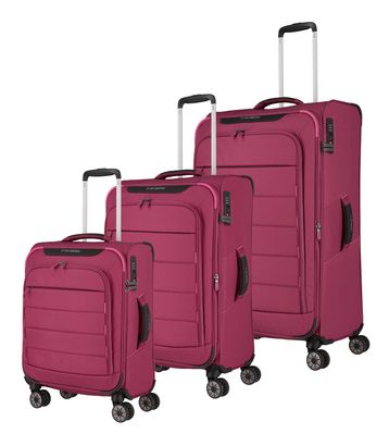 travelite Skaii 4W Trolley L / M / S Evening Red