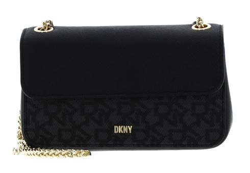 DKNY Minnie Shoulder Bag BK Logo - BK