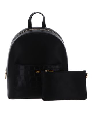 DKNY Simona Backpack Blk / Gold