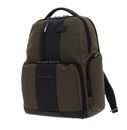 PIQUADRO Brief2 Computer Backpack Verde Militare