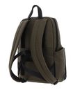 PIQUADRO Brief Computer Backpack Verde Militare